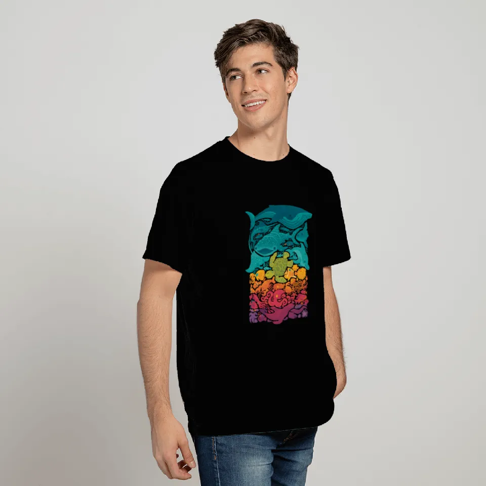 Aquatic Spectrum Premium T Shirts