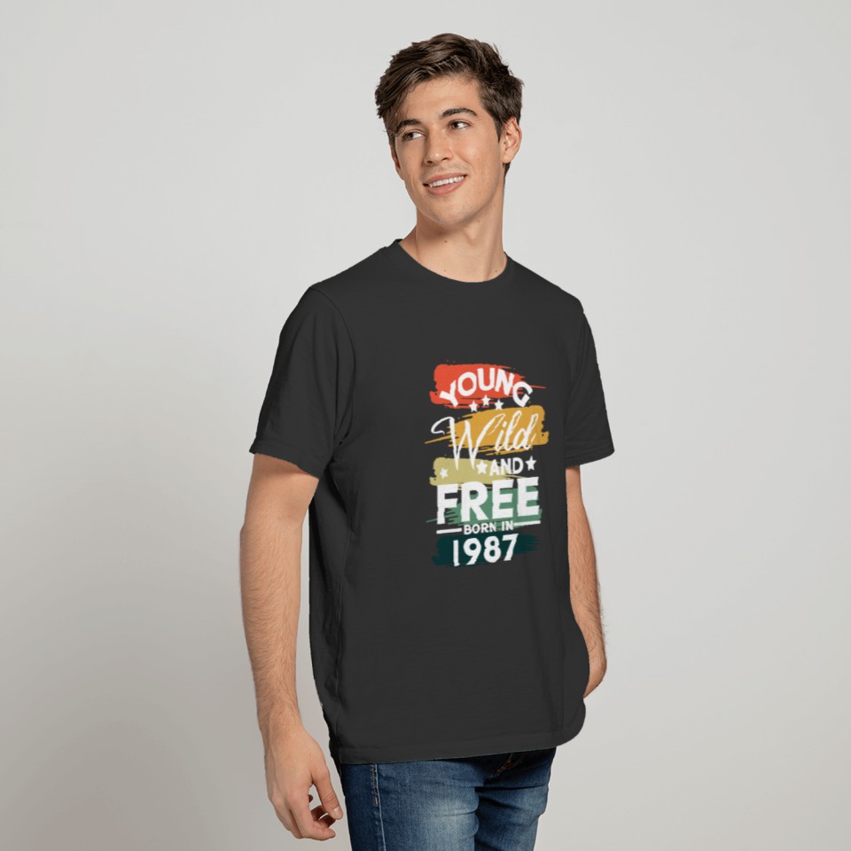 Jung Wild Free Born 1987 T-shirt