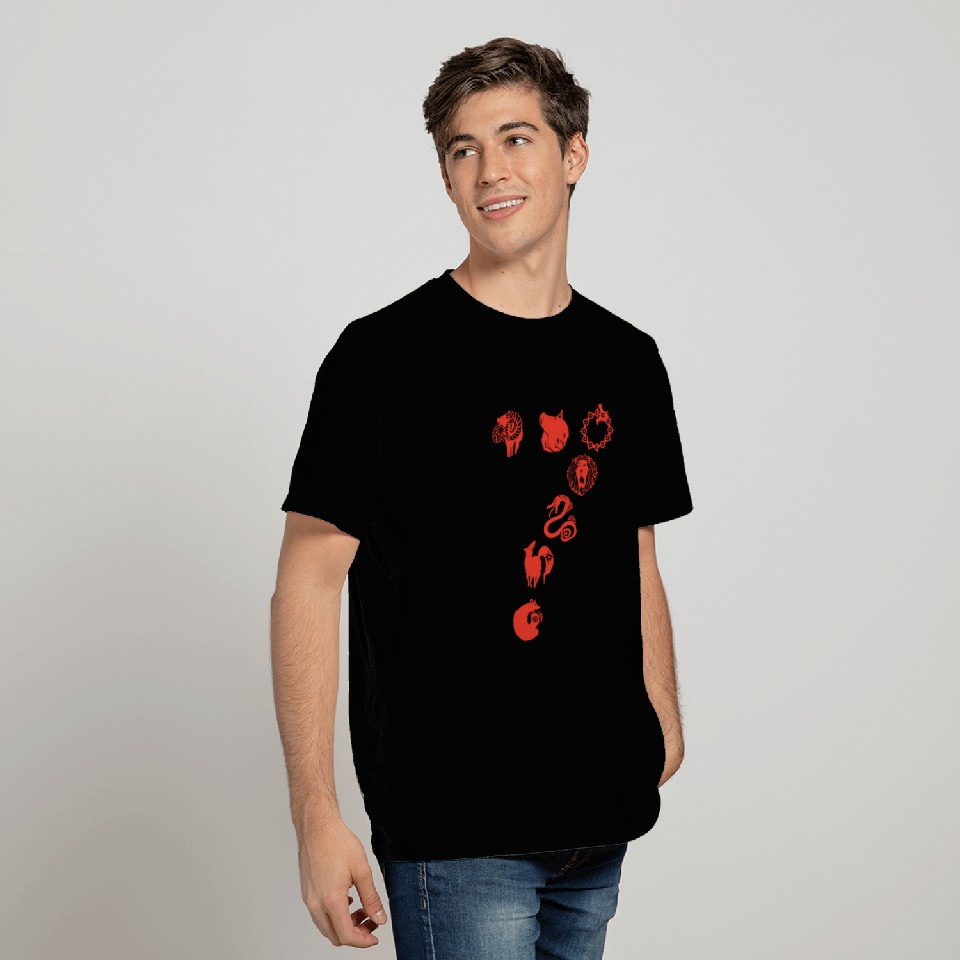 Seven Deadly Sins T Shirts