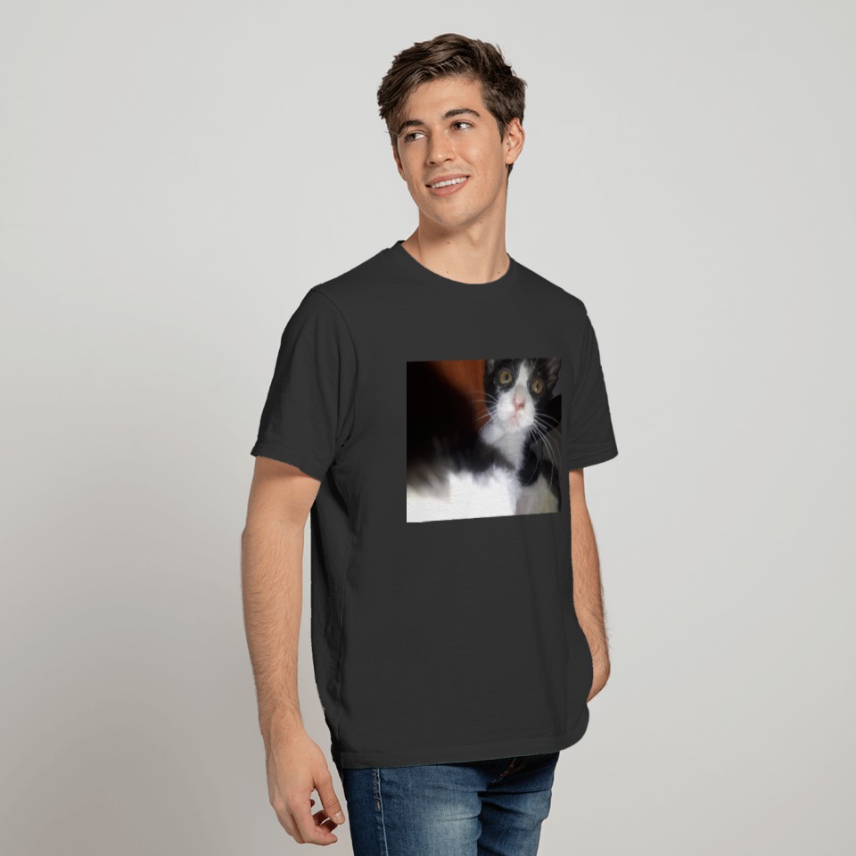Cat close photo T-shirt