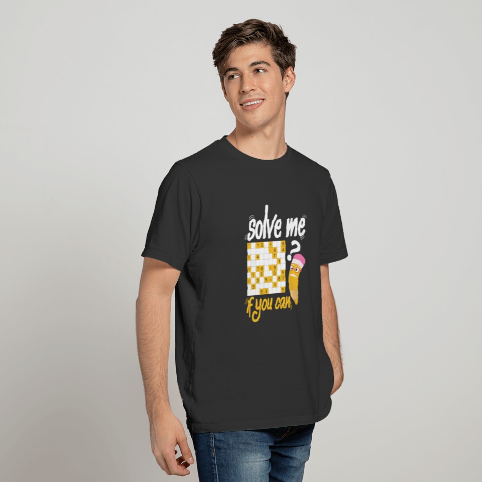 Solve Me Sudoku Pun Humor T-shirt