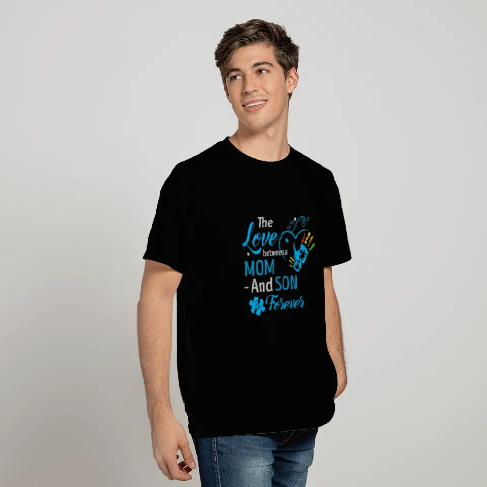 Mom And Son Autism T Shirts