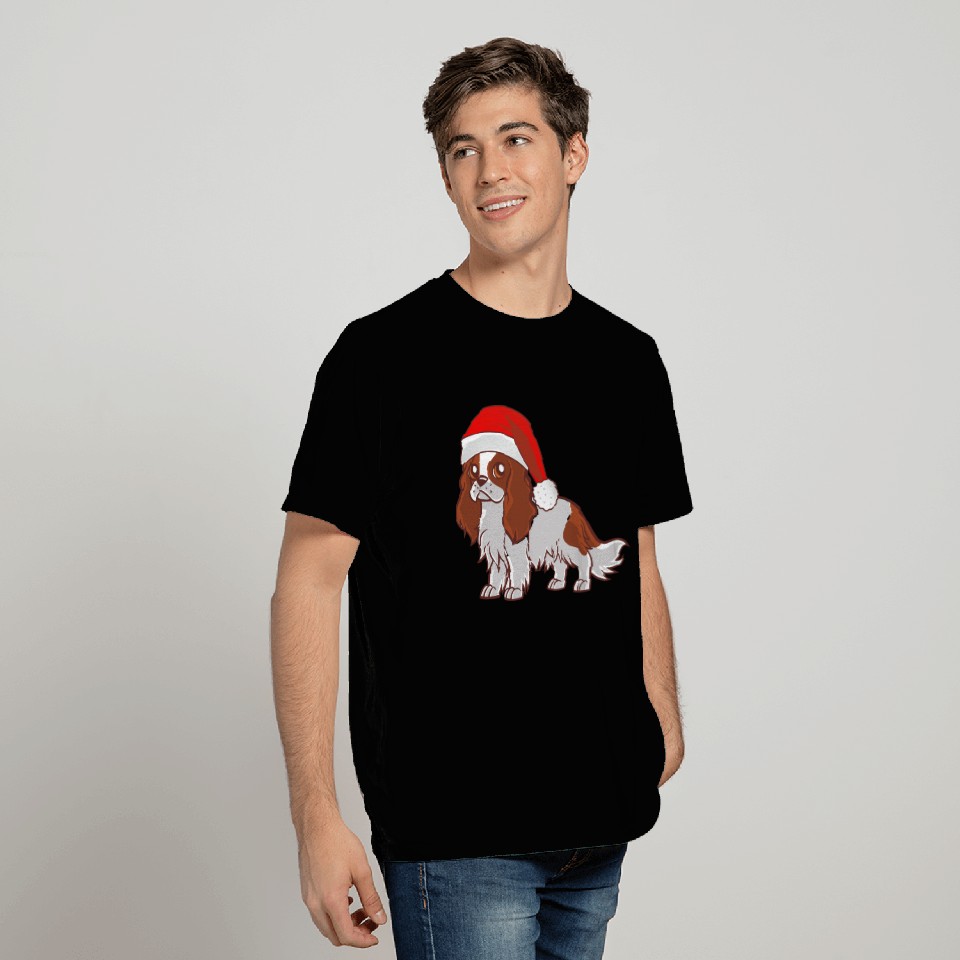 Christmas Cavalier King Charles Spaniel T Shirts