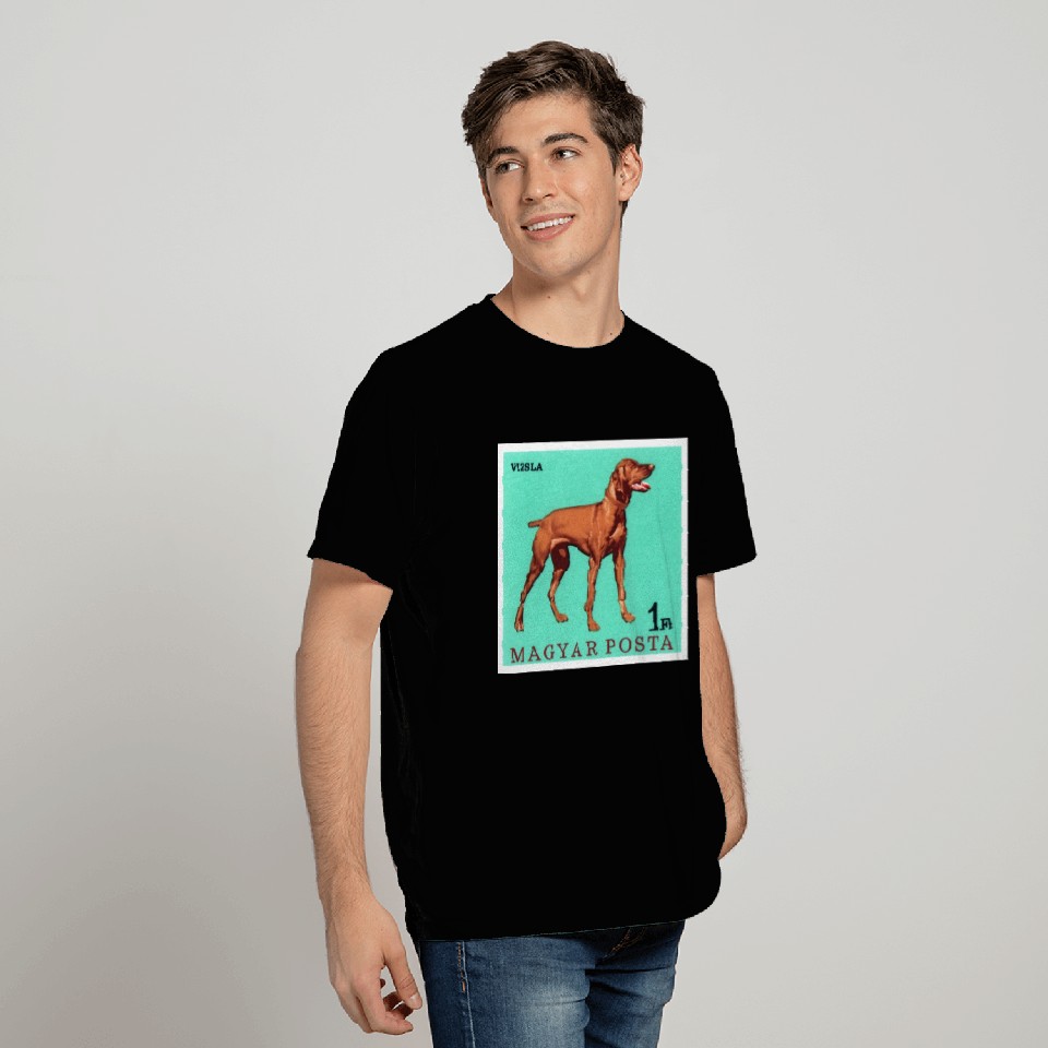 1967 HUNGARY Vizsla Dog Postage Stamp T Shirts