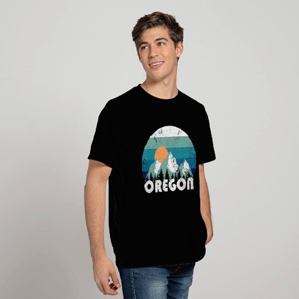 Oregon State Retro Vintage T Shirts