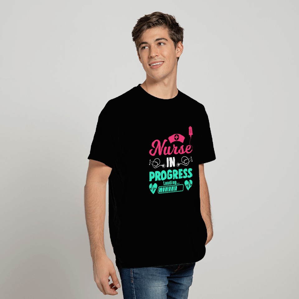 Future Nurse Loading Cute Registered Nurse T Shirts