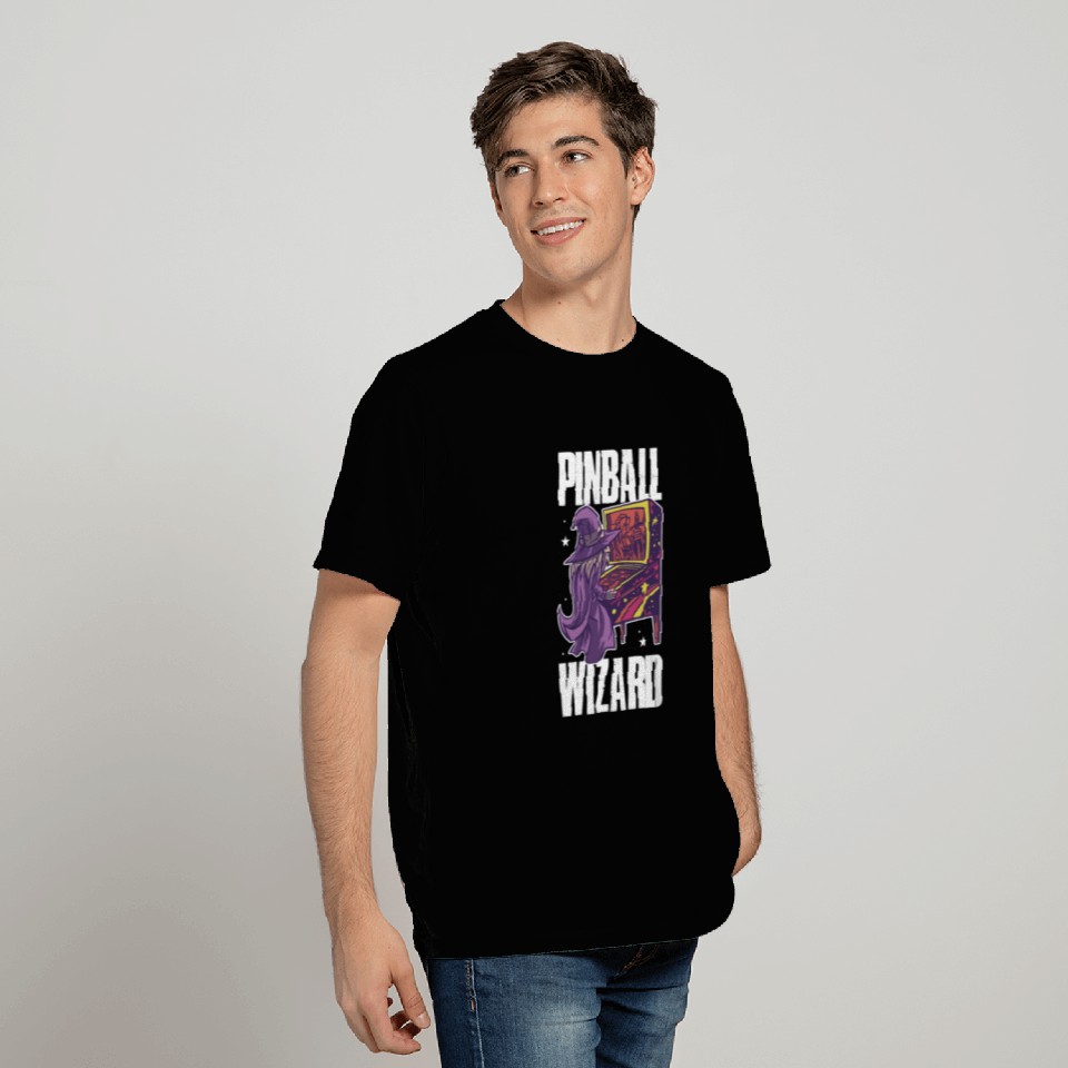 Pinball Wizard Funny Retro Gaming Gift T Shirts