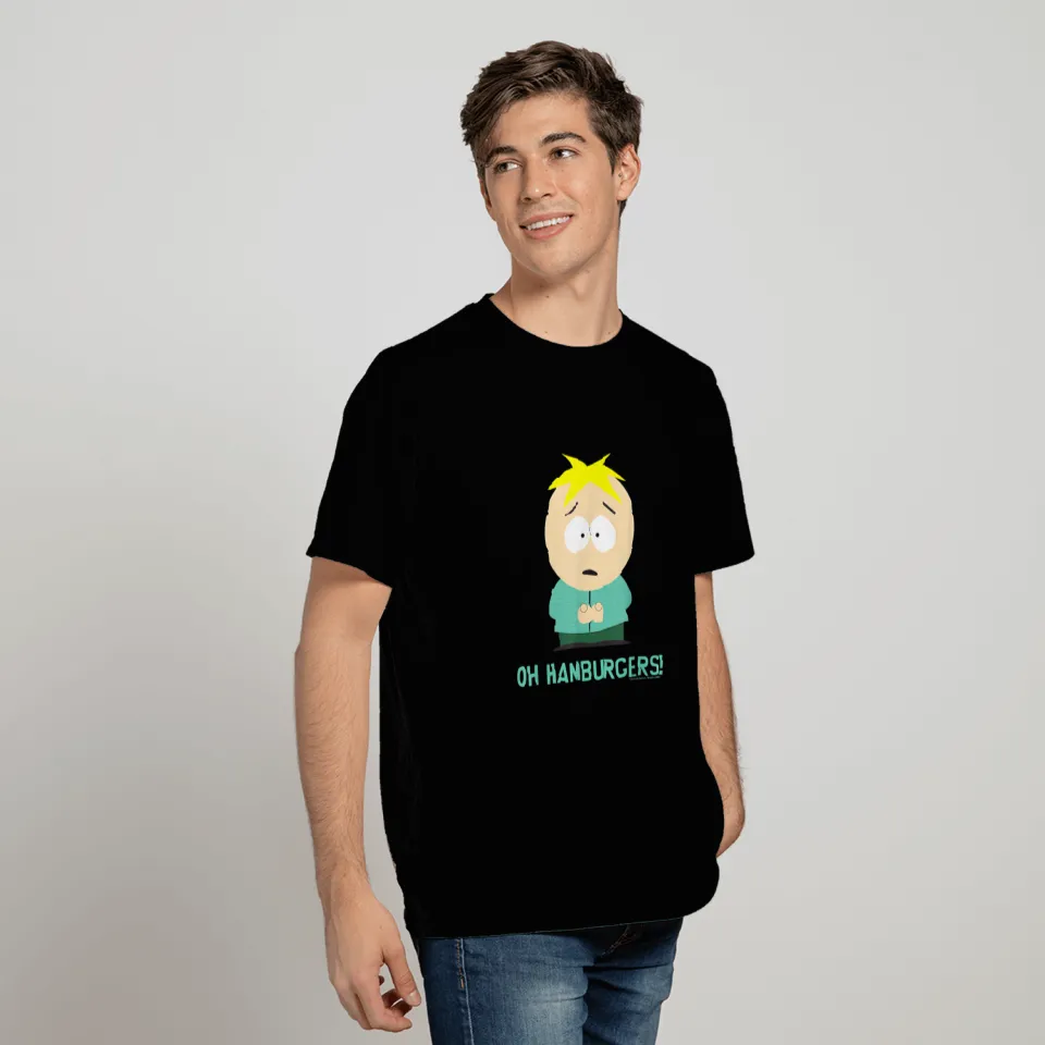 South Park Butters Oh Hamburgers T Shirts