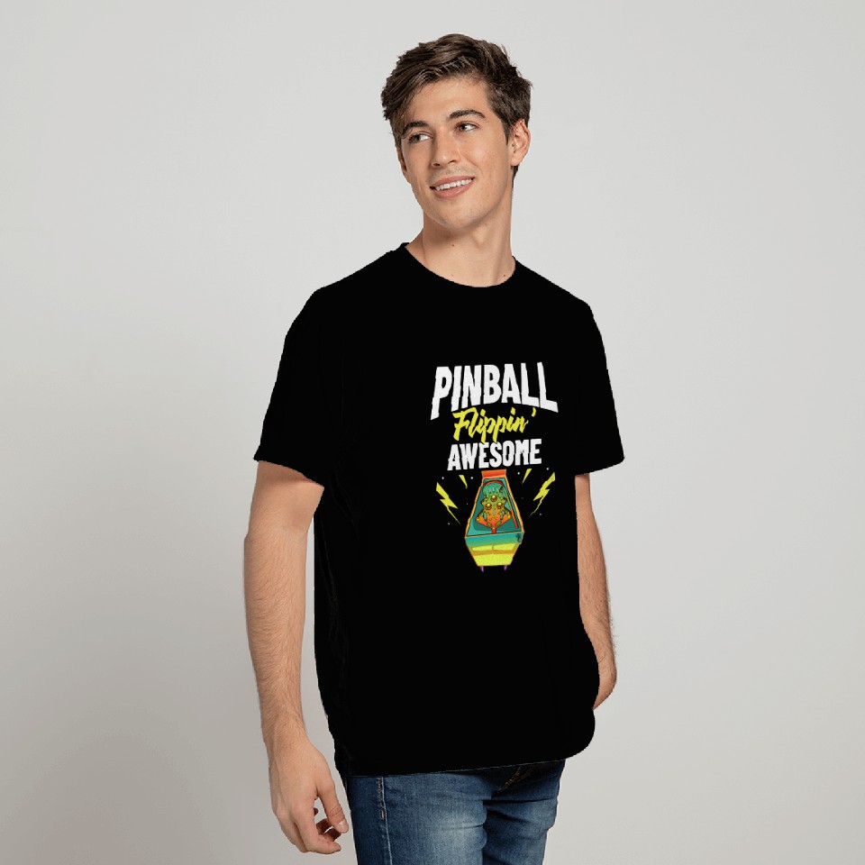 Pinball Machine Game Virtual Player T Shirts