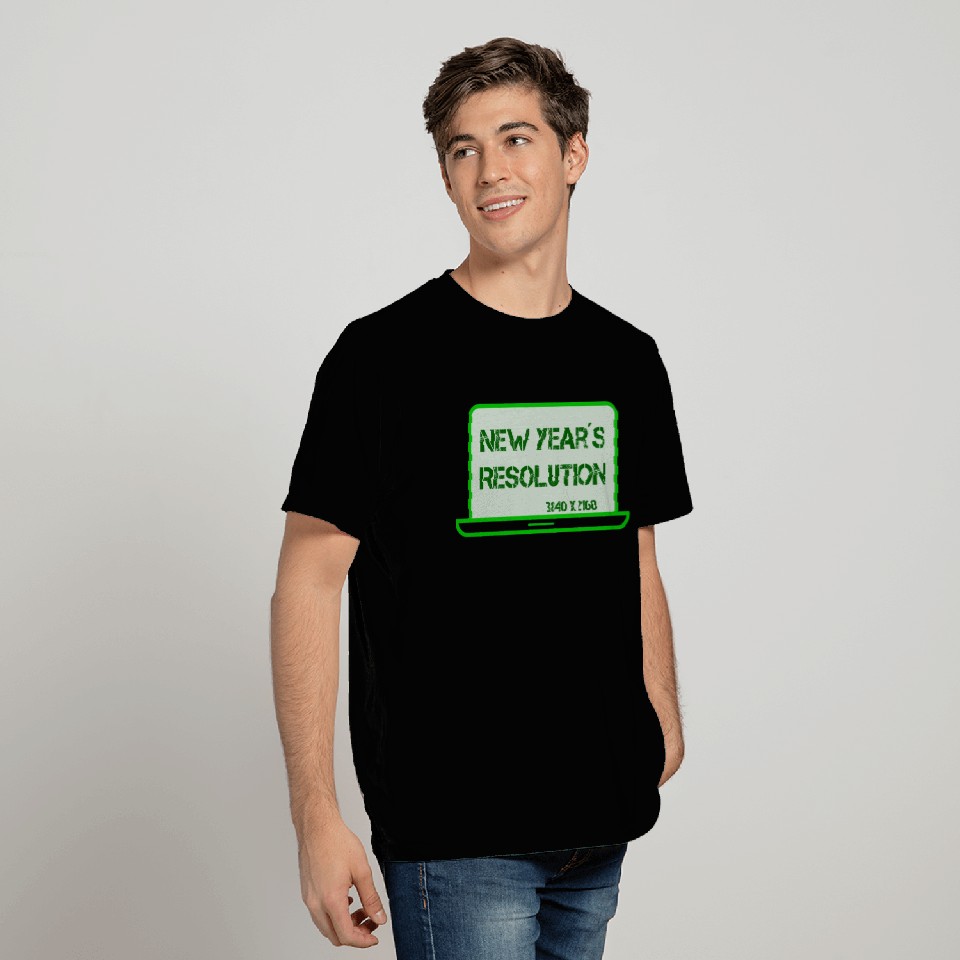 New Year's resolution - The big plan T Shirts