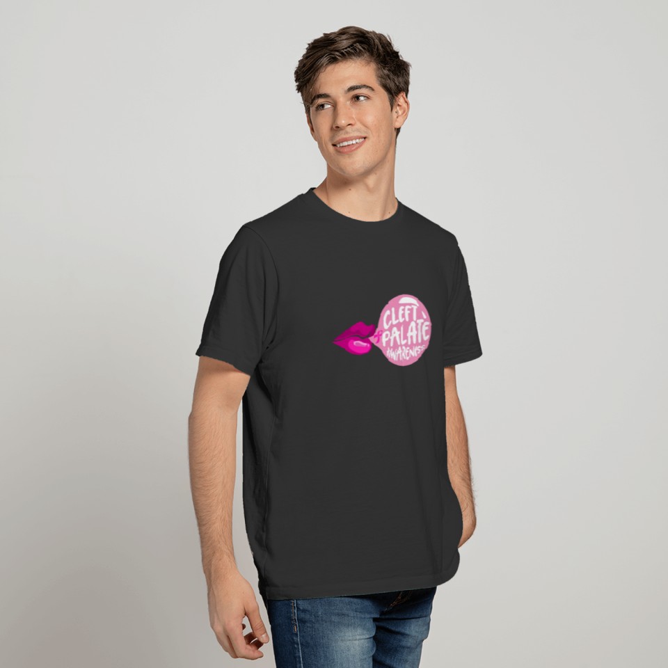Cleft Palate Lip Patient Cleft Strong Awareness T-shirt