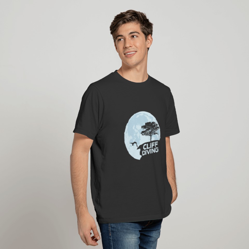 Cliff Diving Lover Teaching Cliff Jumping Diver T-shirt