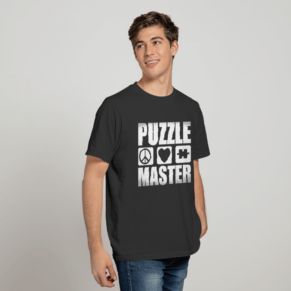 Puzzle Master Puzzle Pieces Puzzles Games Puzzle T-shirt