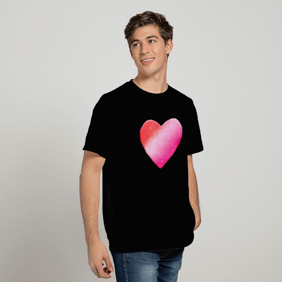 Red and Pink Valentine Heart1 T Shirts