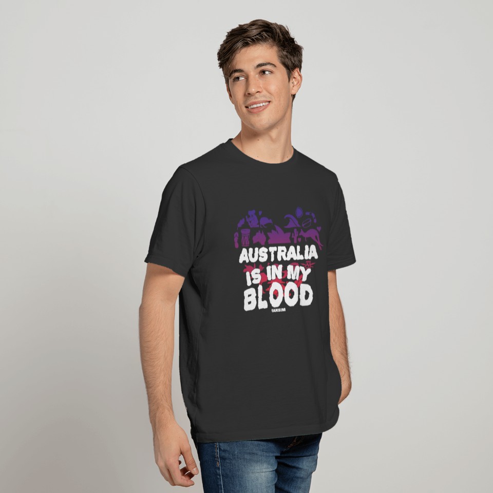 Australia Is In My Blood T-shirt