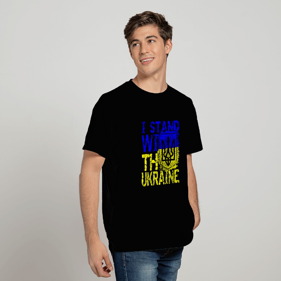 I STAND WITH UKRAINE T Shirts