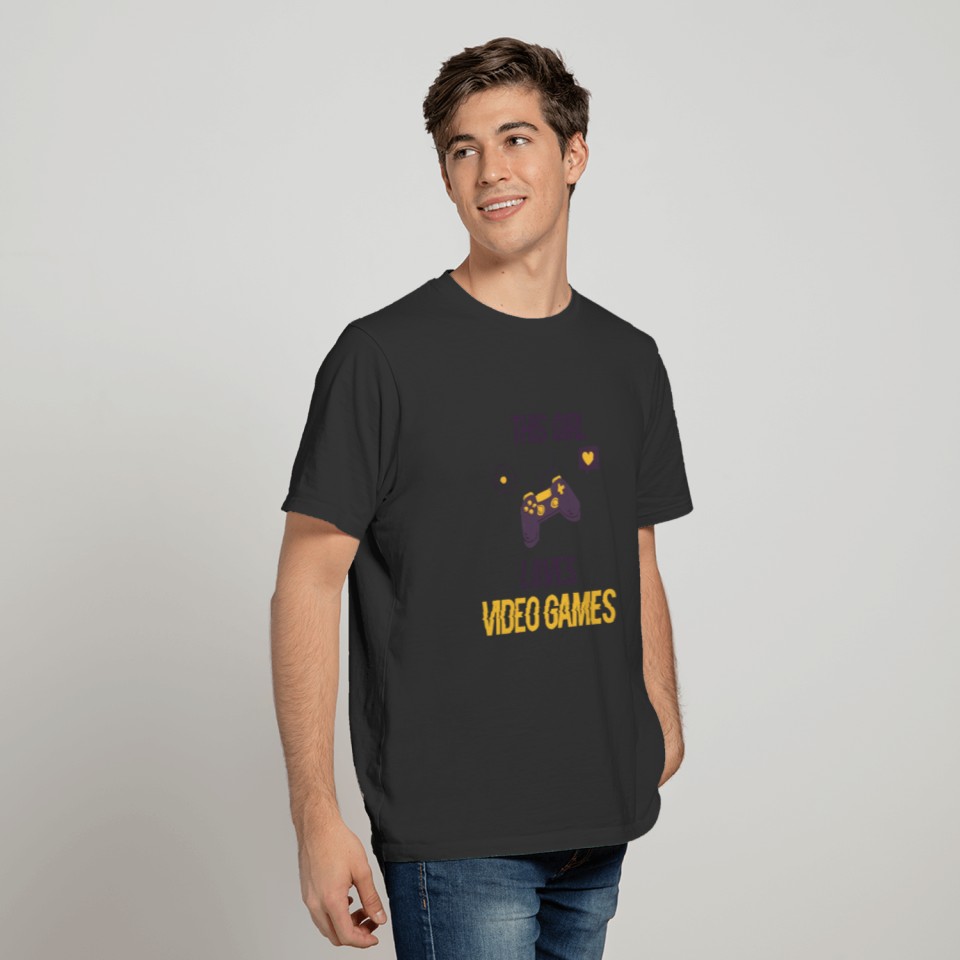 This Girl Loves Video Games T-shirt