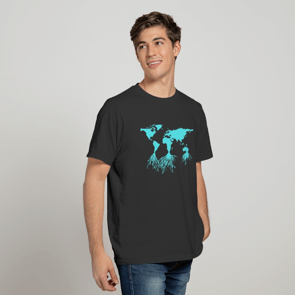 Earth Roots Funny Gift T-shirt