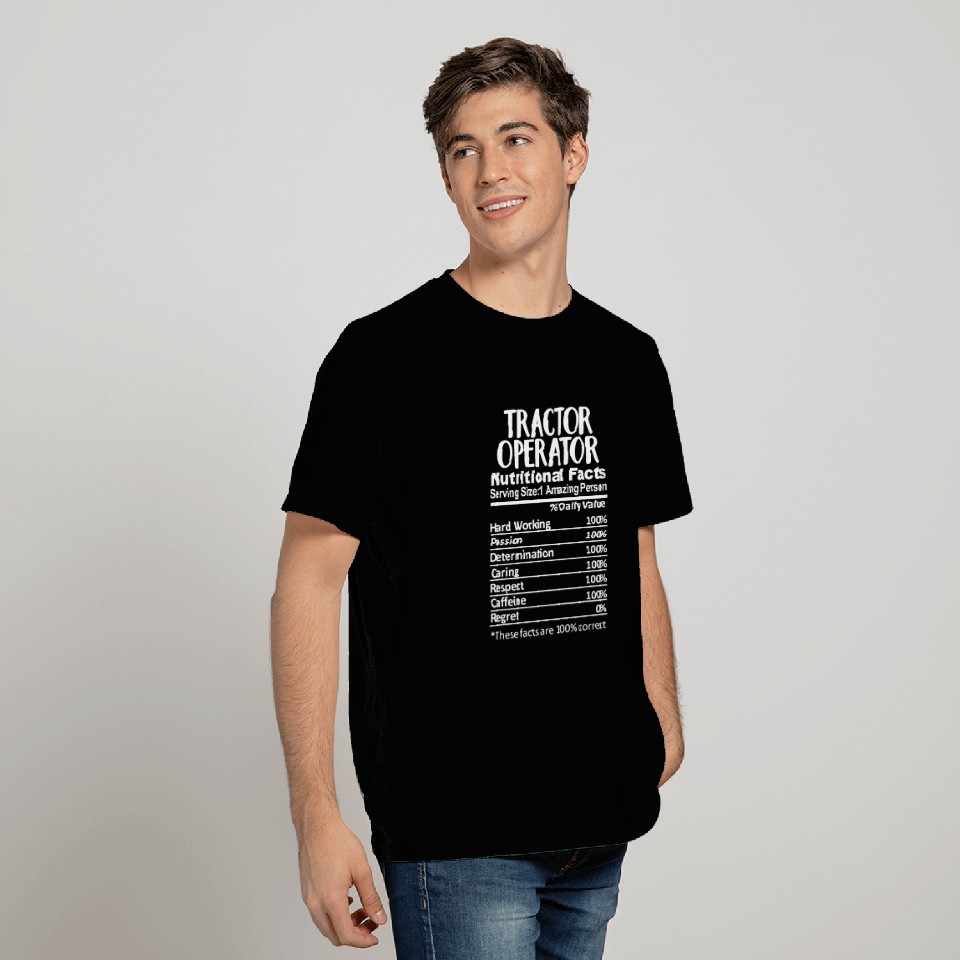 Tractor Operator Farmer Driver Appreciation T Shirts