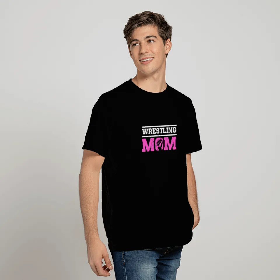 Proud Wrestling Mom Wrestler Mother T Shirts