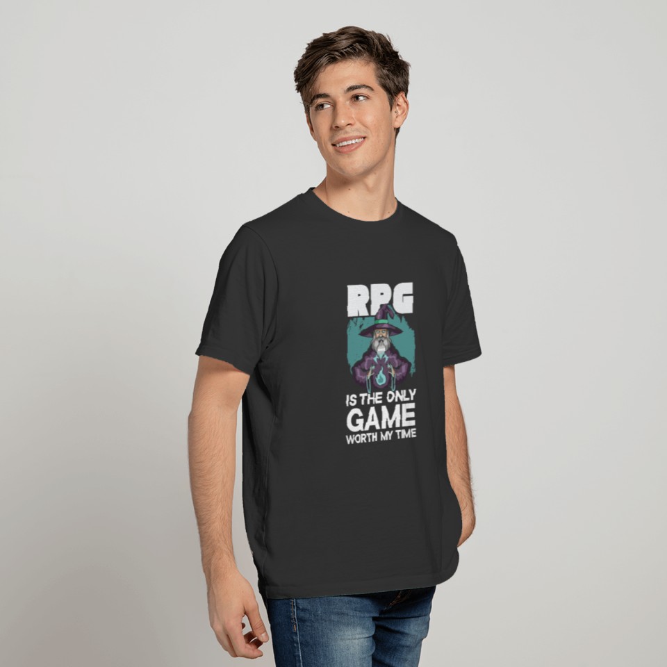 RPG Game Geek Gaming Video Game Console Gamer T-shirt