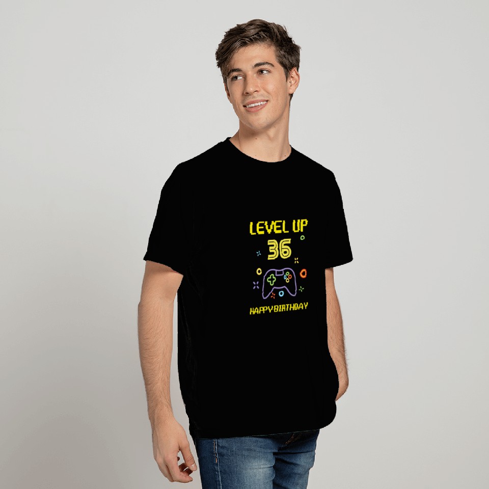 LEVEL UP 36 HAPPY BIRTHDAY T Shirts