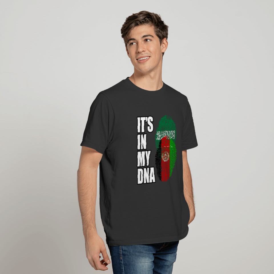 Saudi Arabian And Afghanistan Vintage Heritage DNA T-shirt