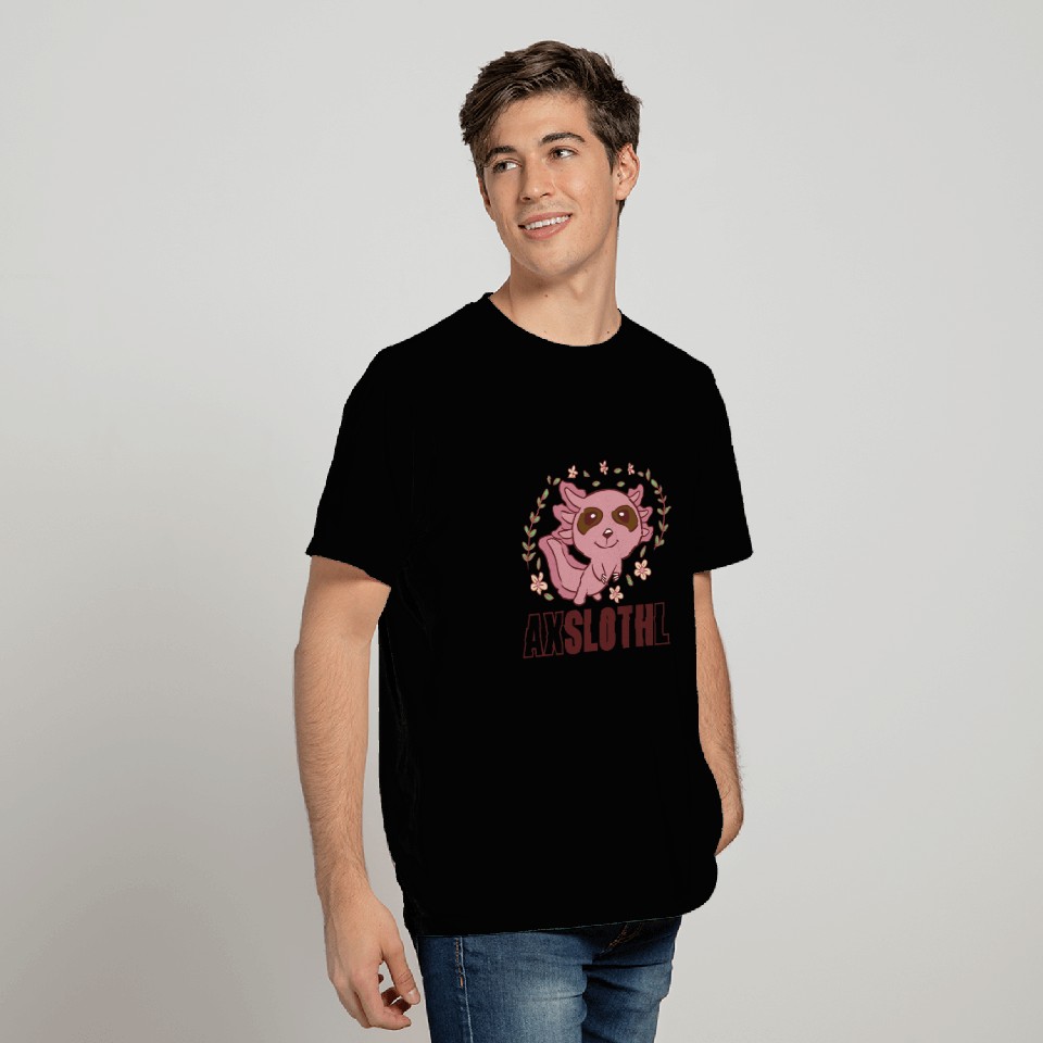 Axslothl Sloth Axolotl T Shirts