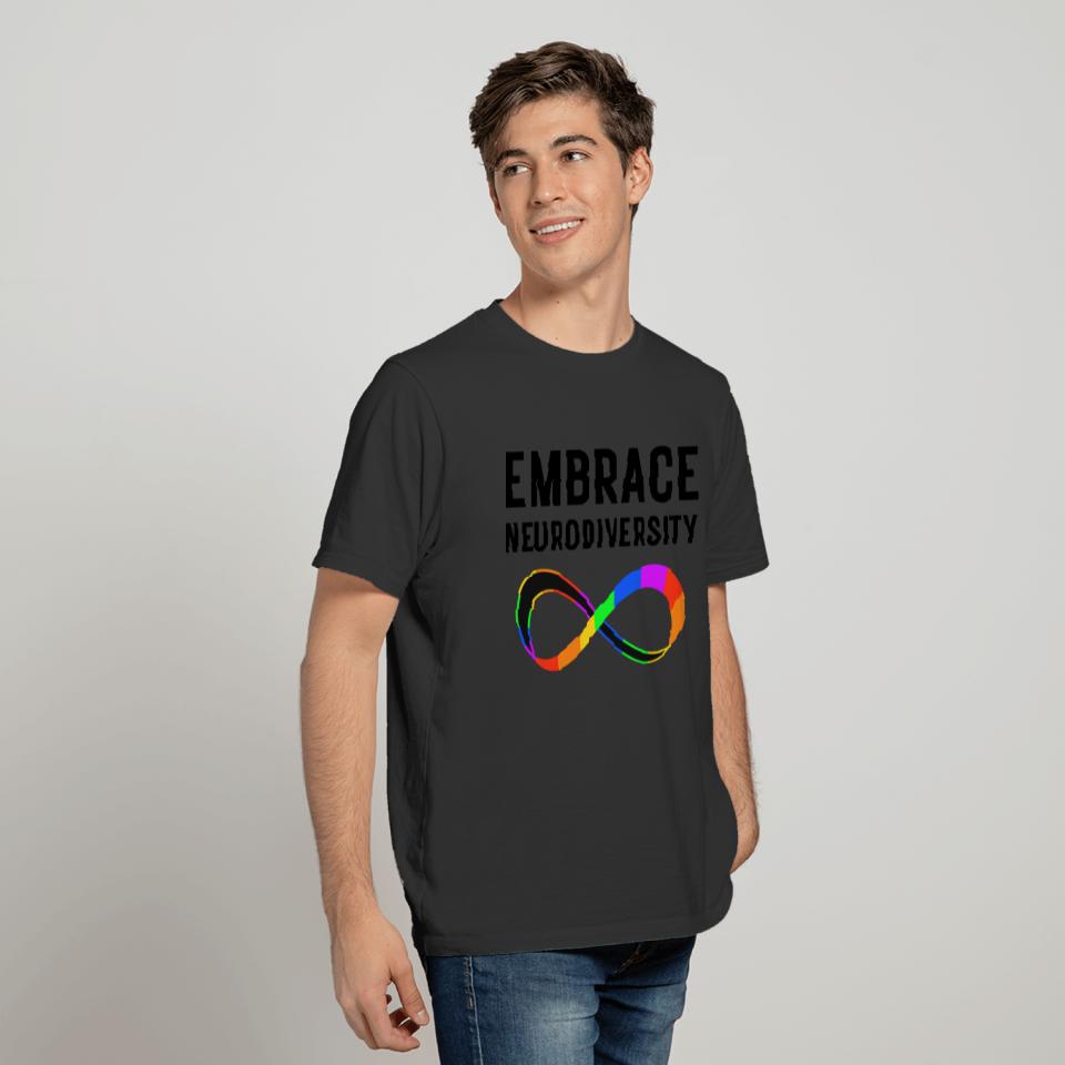 Embrace Neurodiversity Autism Awareness ASD T-shirt