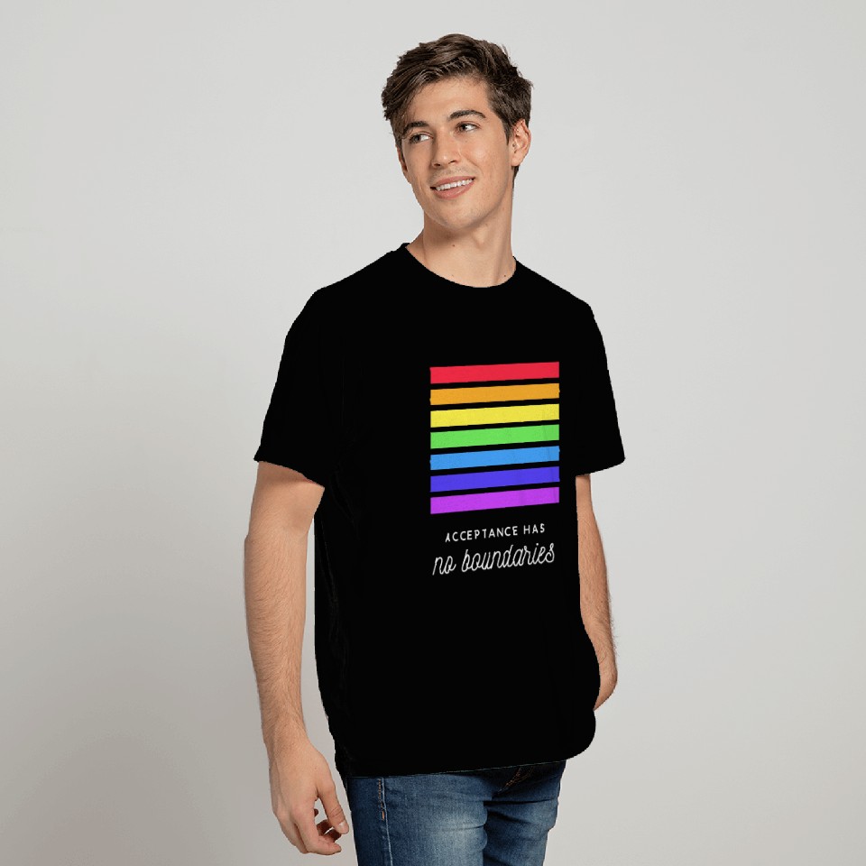 Acceptance Empowers Has No Boundaries T Shirts