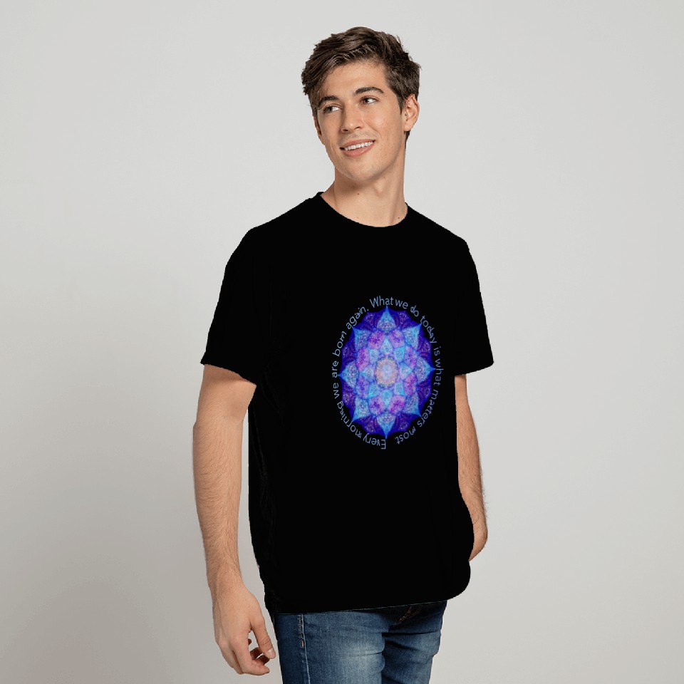 Intuition Mandala |Inspirational Quote T Shirts