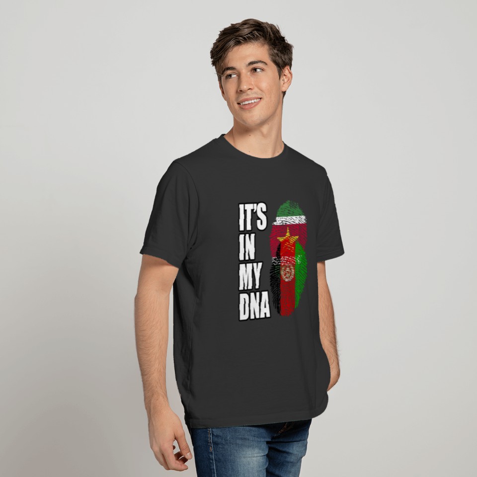 Surinamese And Afghanistan Vintage Heritage DNA Fl T-shirt