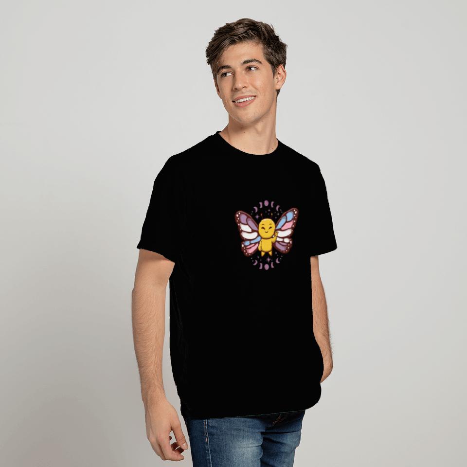 Intersex Monarch Butterfly Subtle Discreet Pride T Shirts