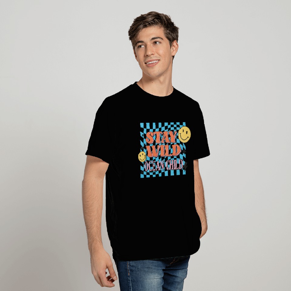 Retro Summer Sublimation T Shirts