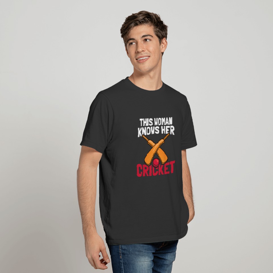 Cricket Player Batsman Umpire Bowler T-shirt