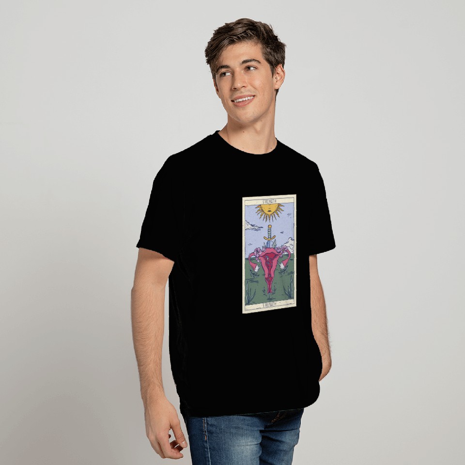 Strength Tarot card fortune telling Strength Tarot T Shirts