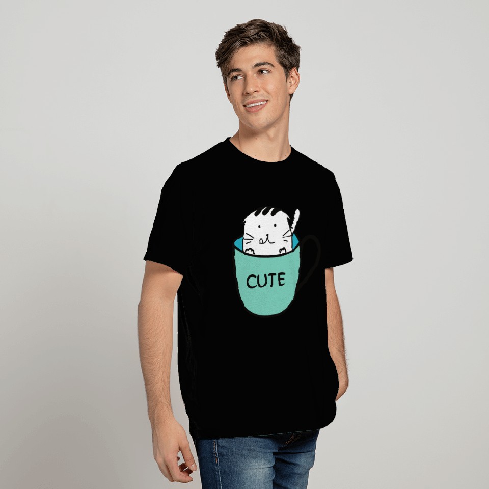ask me about my cat funny cat T Shirts