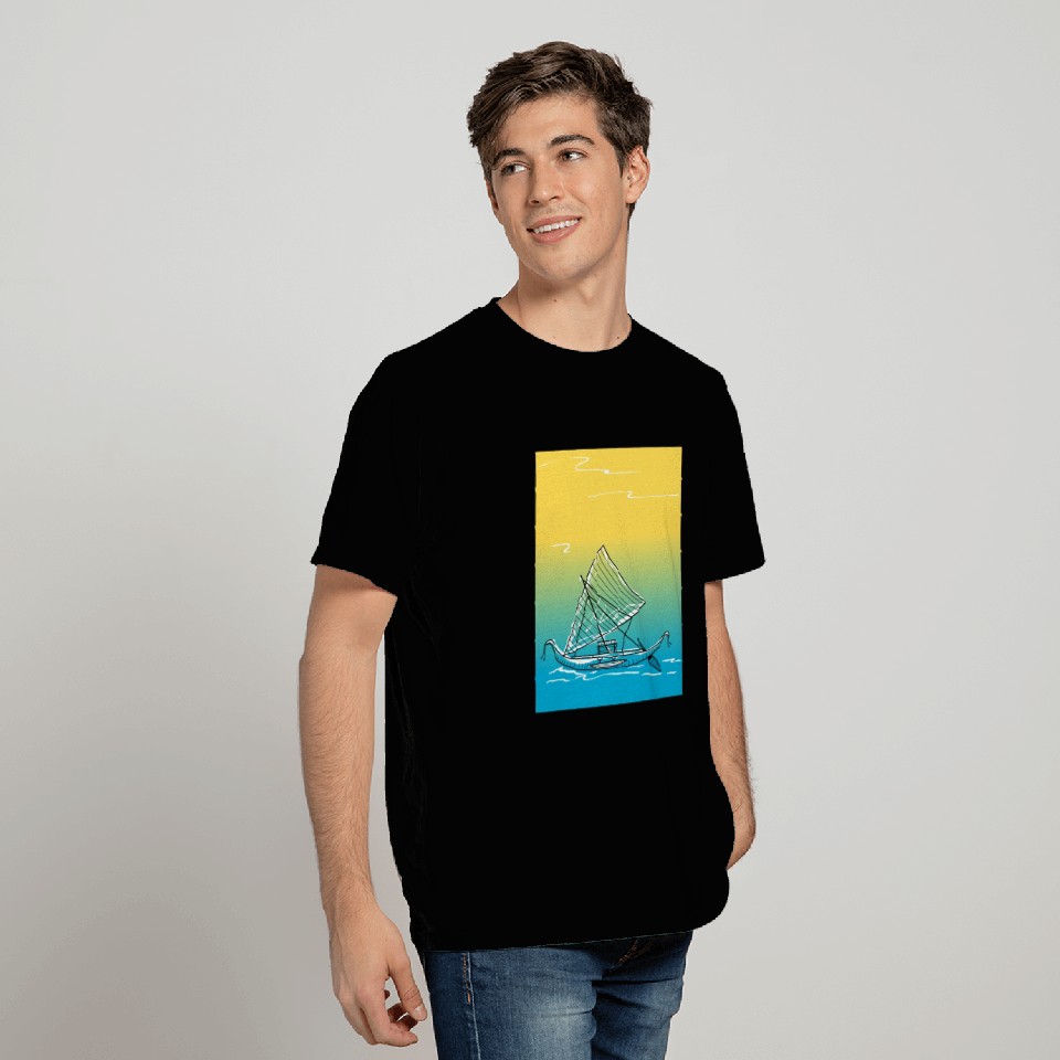 sailing canoe T Shirts