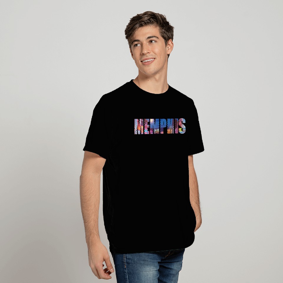 Memphis Tennessee - Downtown Skyline T Shirts