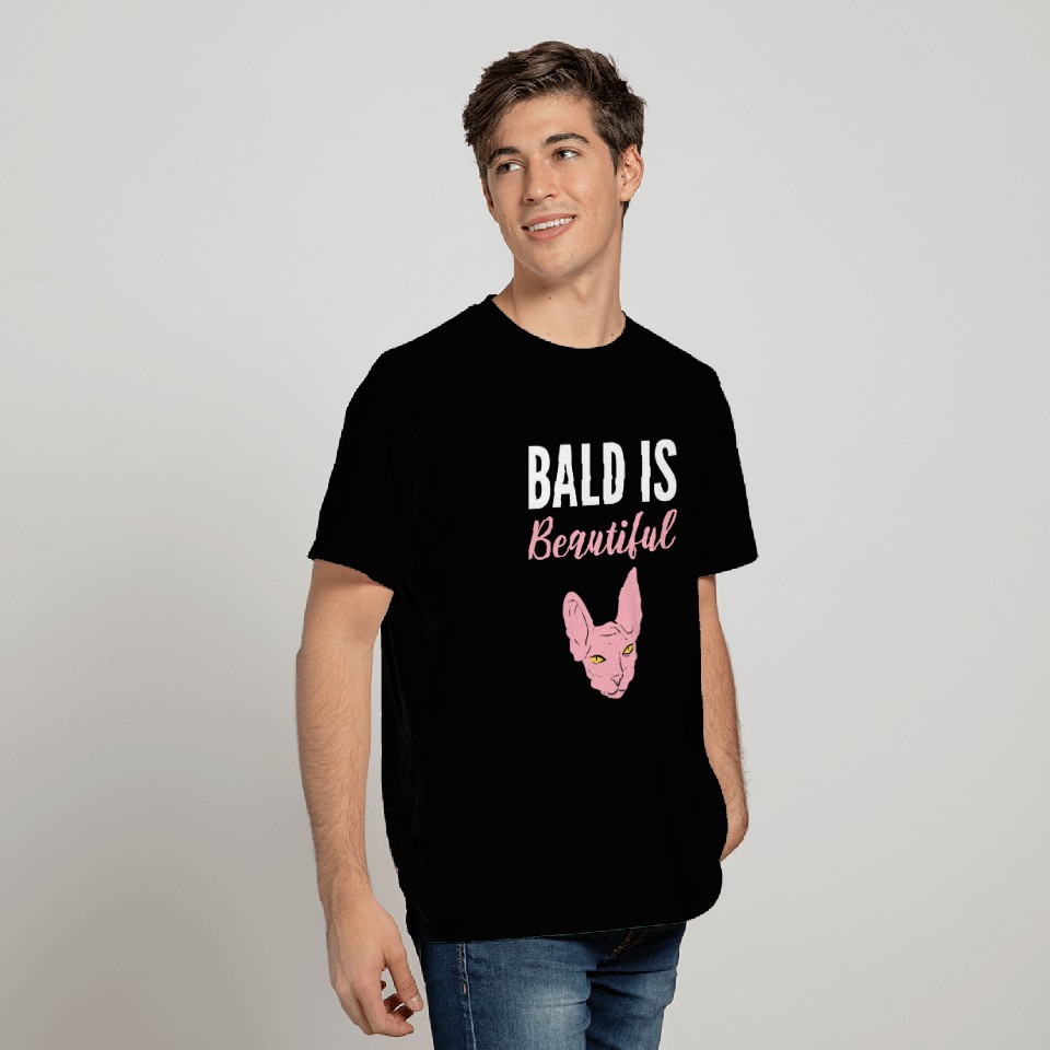 Bald is Beautiful Pet Groomer Gift T Shirts