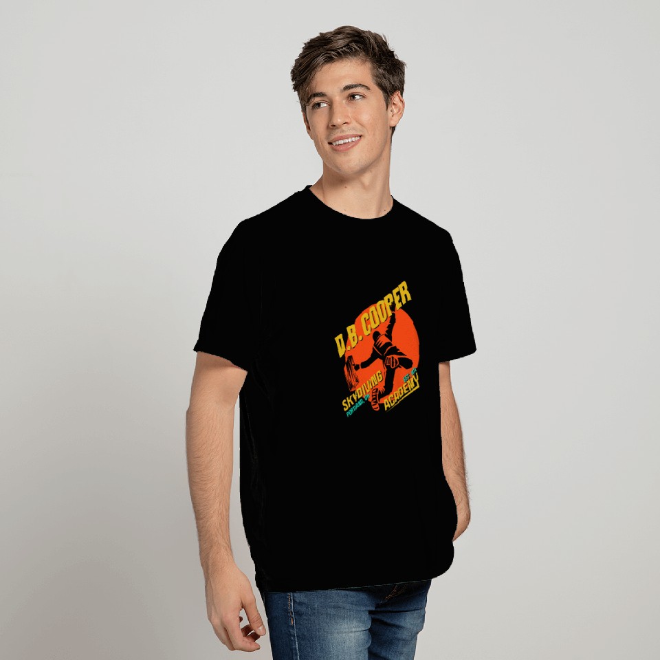 DB Cooper Skydiving Academy T Shirts