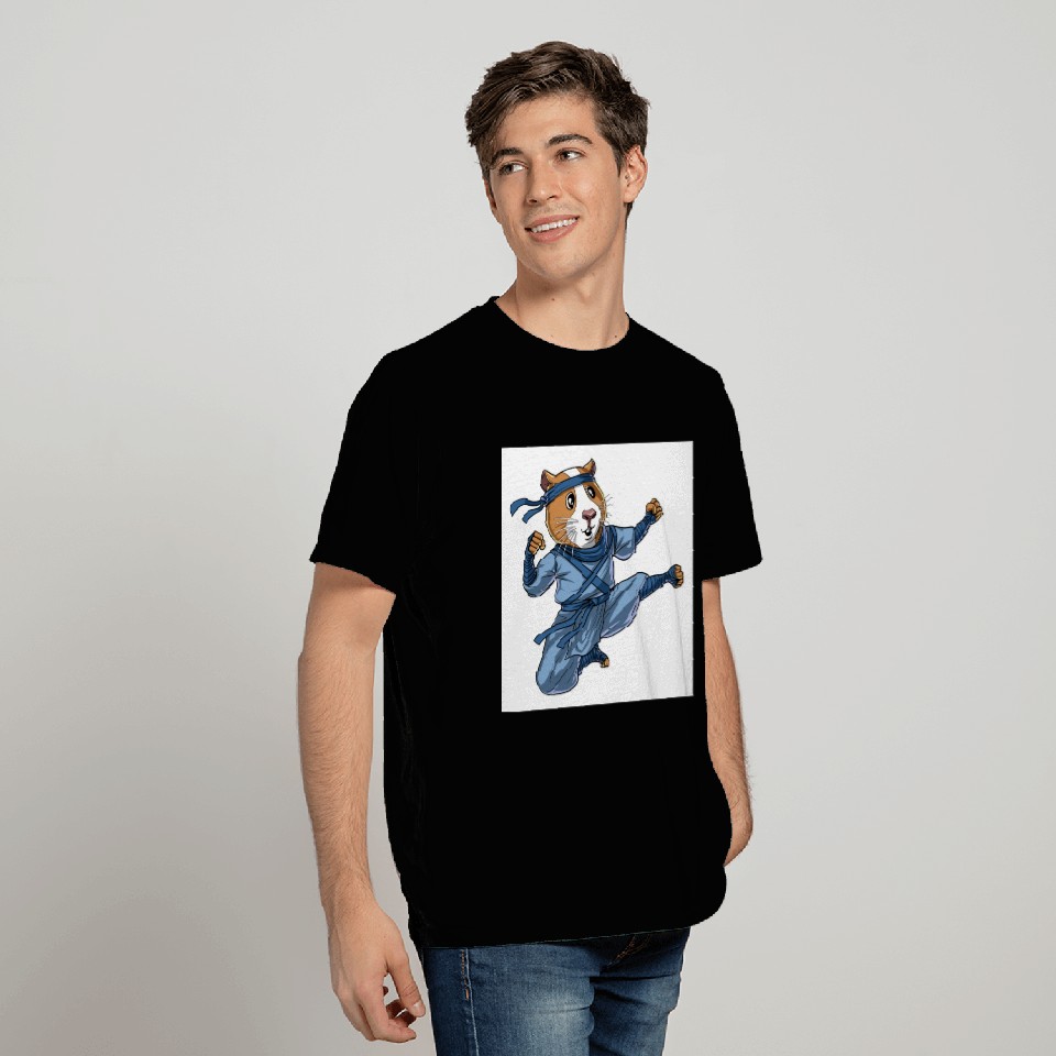 Guinea Pig Ninja T Shirts