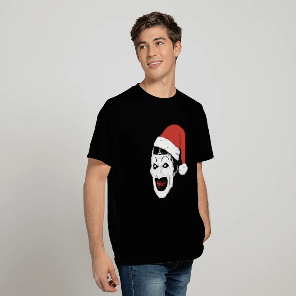 Art Christmas T Shirts Funny Clown terrifier