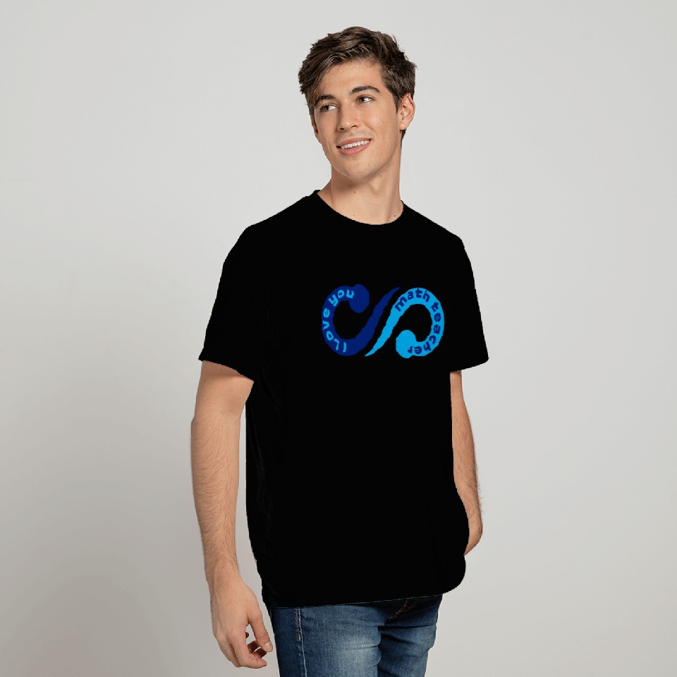i love you math teacher T Shirts