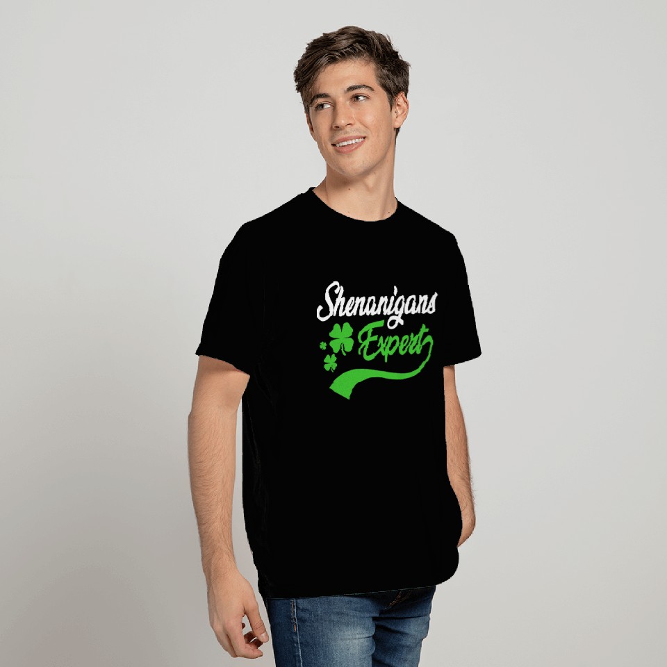 Shenanigans Expert Funny St Patrick Day T Shirts