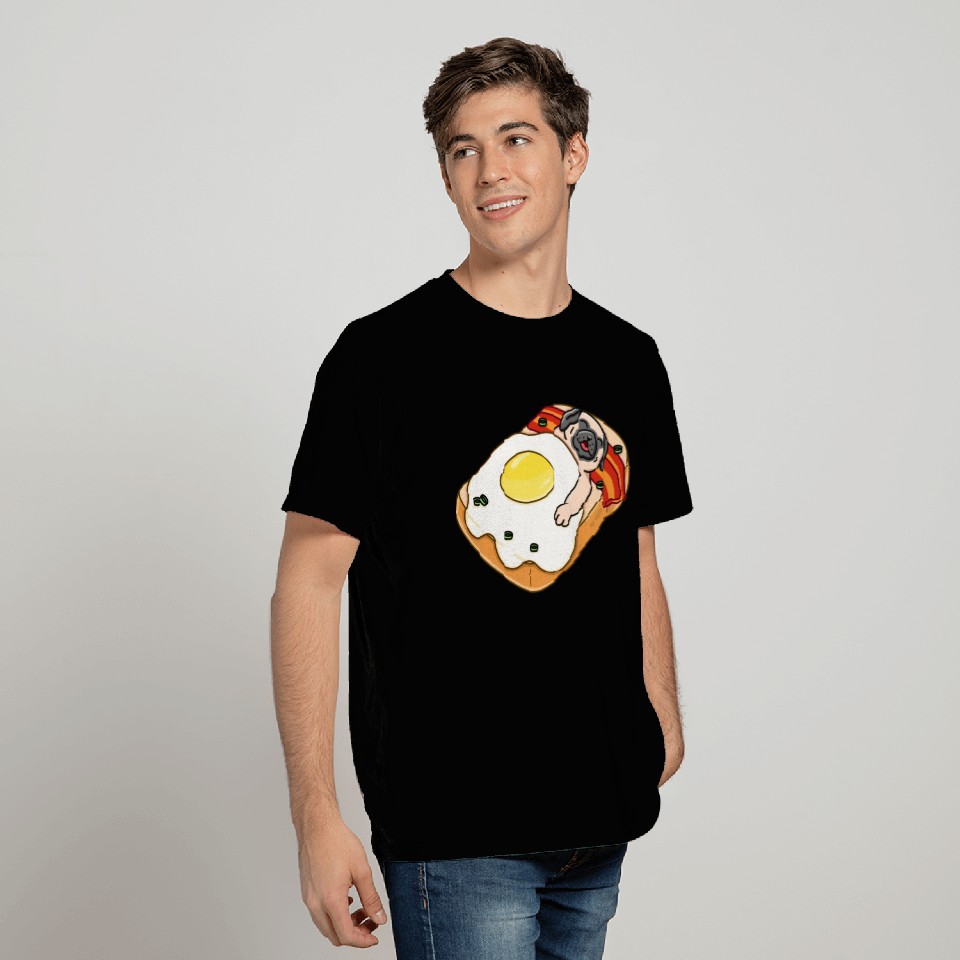 Sleeping Pug T Shirts