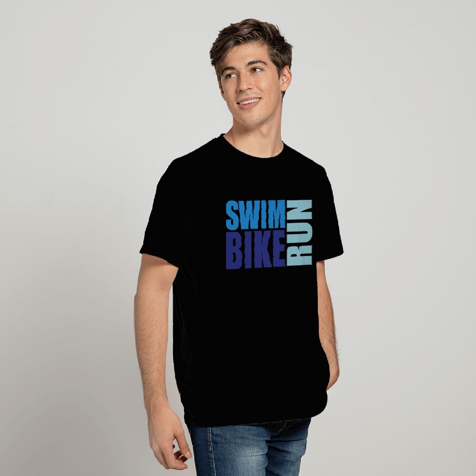Swim Bike Run T Shirts