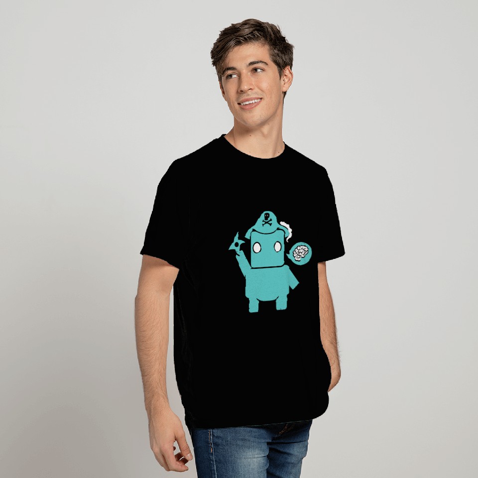 Ninja Pirate Robot Zombie T Shirts
