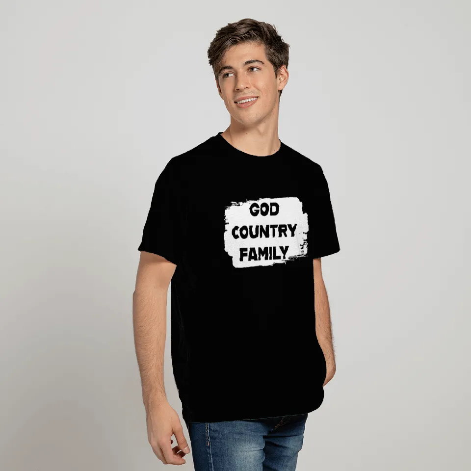 GOD COUNTRY FAMILY T Shirts