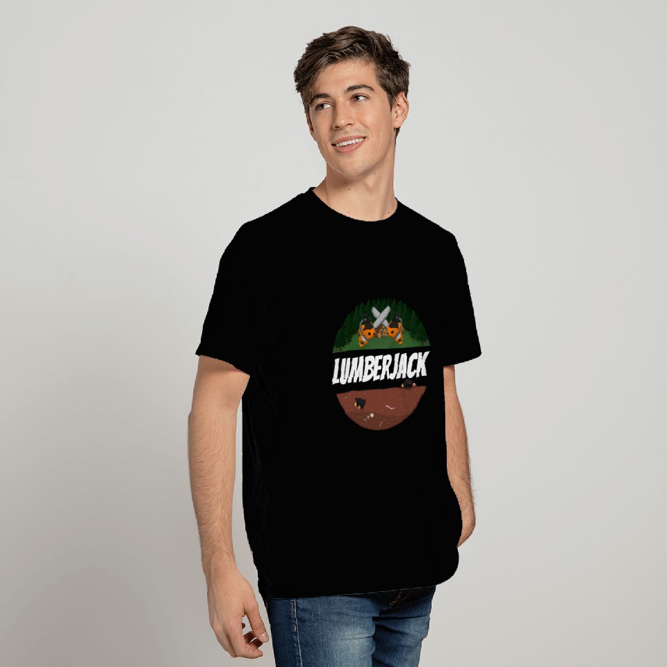 Lumberjack Chainsaw T Shirts